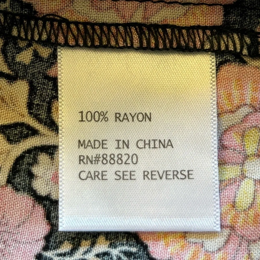 JNY Co floral Blouse SZ 2X NWT - Picture 9 of 9